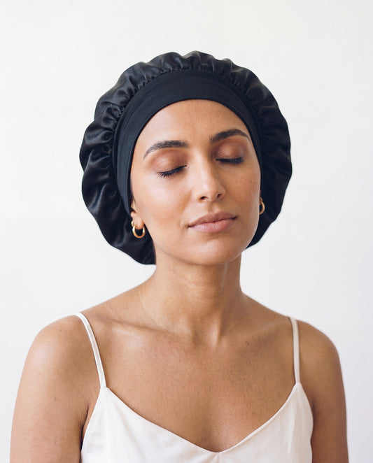 Bonnet de Nuit en Soie 100% — Silk & Health