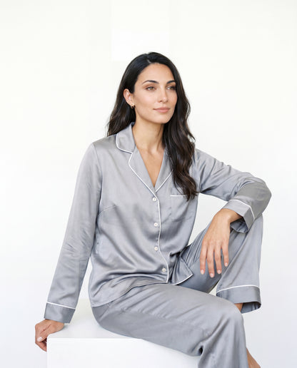 Pyjama en Soie 100% — Silk & Health