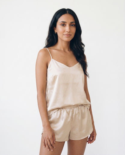 Short en Soie 100% — Silk & Health