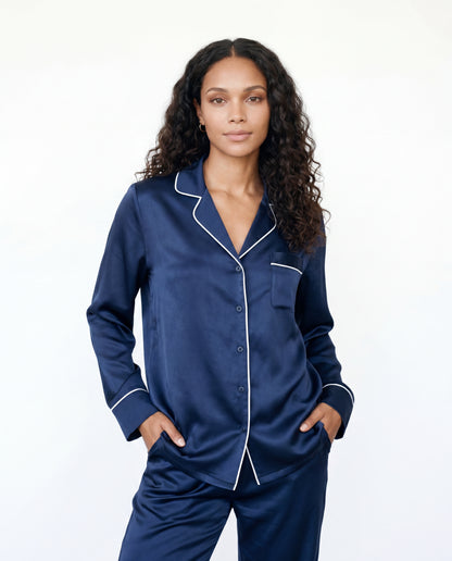 Pyjama en Soie 100% — Silk & Health